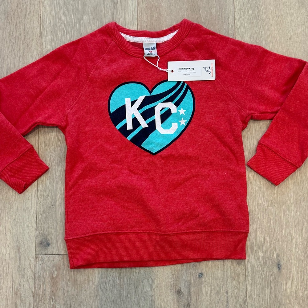 Charlie Hustle NWT Youth KC Current Sweatshirt 6T